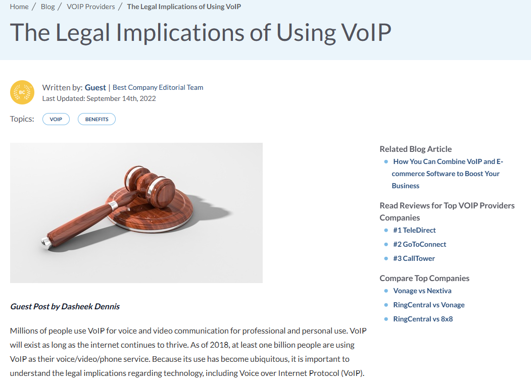 The Legal Implications — TheGamer article